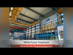 جهاز جمع دخان الزنك المغطى بالزنج الساخن