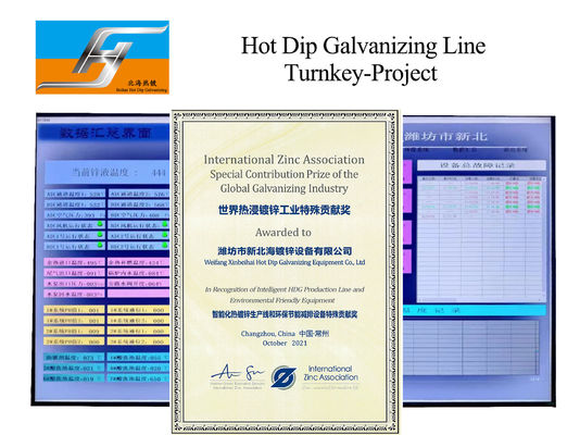 Customized Design Turnkey Project Hot Dip Galvanizing Production Line with High-Velocity Furnace