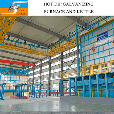 Automatic/Semi-automatic Hot Dip Galvanizing Equipment with High Velocity Pulse Firing System and Chromium-Free Passivator