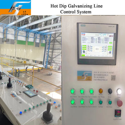 Customized Dimension Hot Dip Galvanizing Line with Smart Control and High Velocity Pulse Firing System