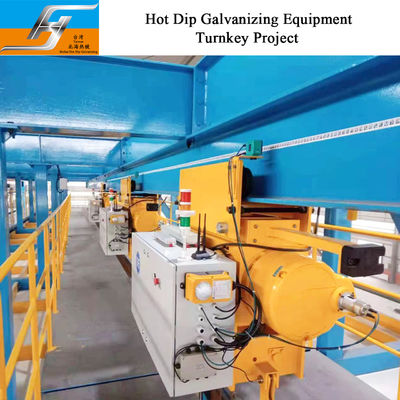 Customized Design Automatic Hot Dip Galvanizing Plant with High Efficiency and Eco-friendly Production Line