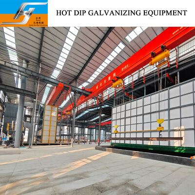 Intelligent Control Hot Dip Galvanizing Equipment with Environment Friendly Features and Customized Design