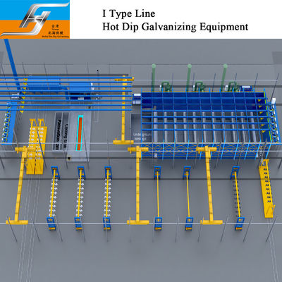 جودة  I Type Hot Dip Galvanizing Equipment Production Line مصنع
