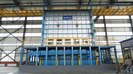 جودة  Hot Dip Galvanizing Enclosures On The Furnace مصنع