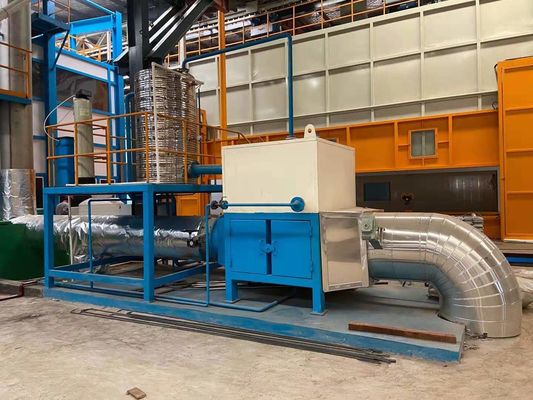 جودة  Hot Dip Galvanizing Turnkey Project Furnace Residual Heat Recovery System For Fluxing And Degreasing Tank مصنع